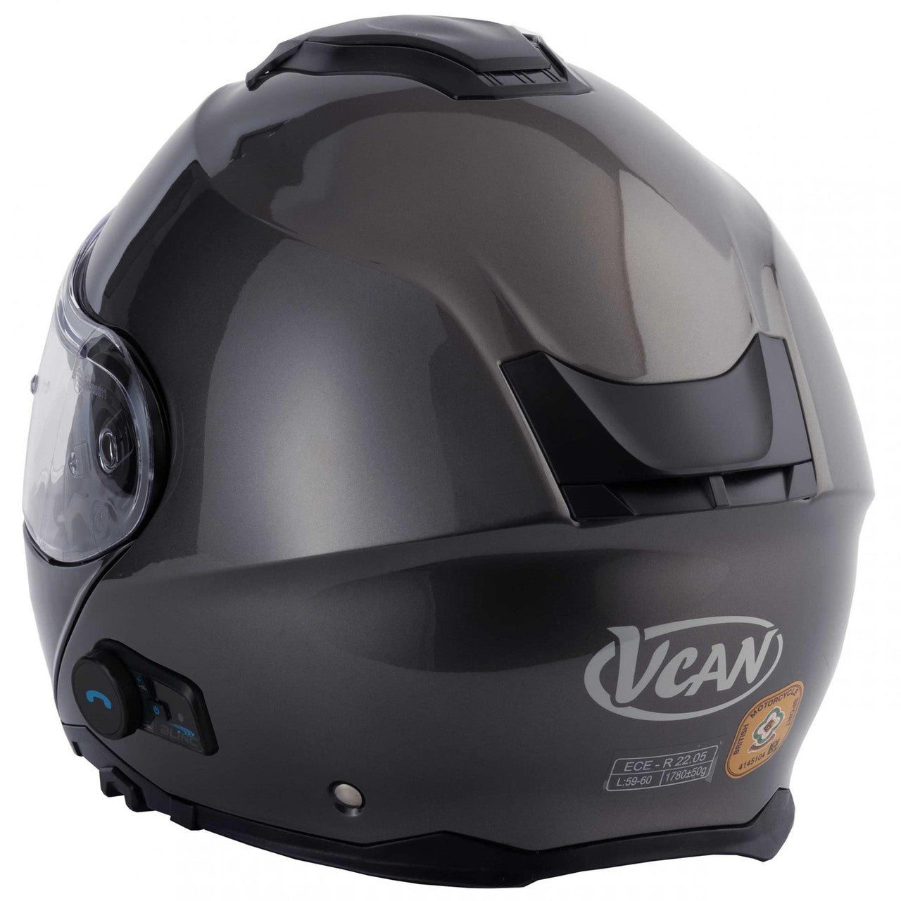 Vcan V272 Flip Up Motorcycle Blinc A4 Bluetooth Helmet