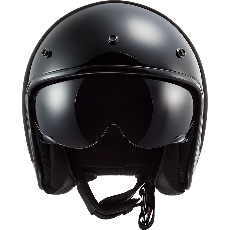 LS2 OF601 BOB Solid Open Face Motorcycle Motorbike Fiber Glass Jet Helmet