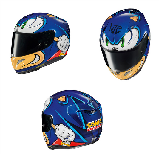 HJC RPHA 11 Motorcycle Sonic Sega MC2 Helmet – New 2023