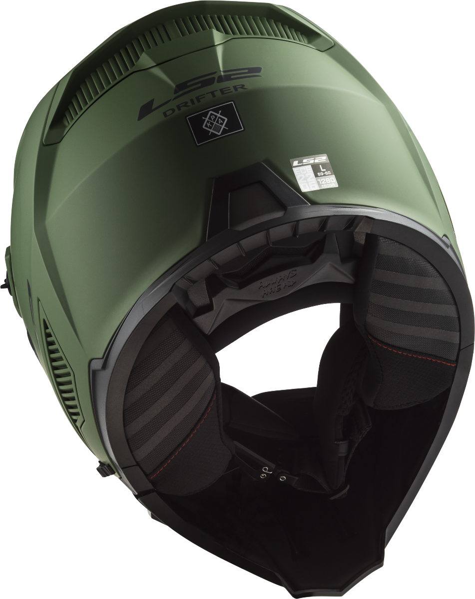 LS2 OF606 DRIFTER SOLID OPEN FACE MOTORCYCLE HELMET