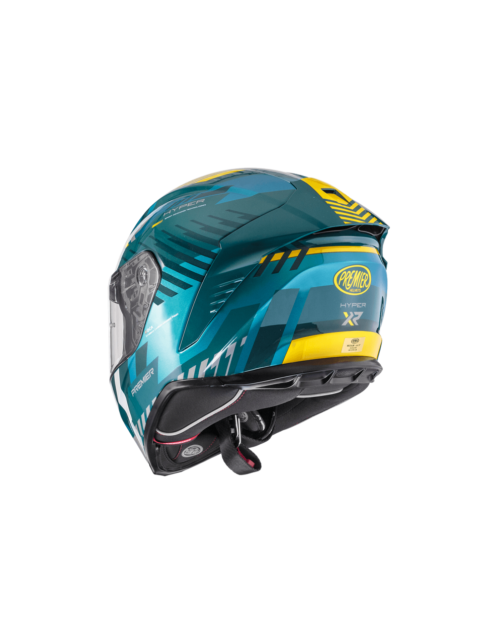 Premier Hyper XR 21 Motorbike Full Face Helmet Bluetooth Ready