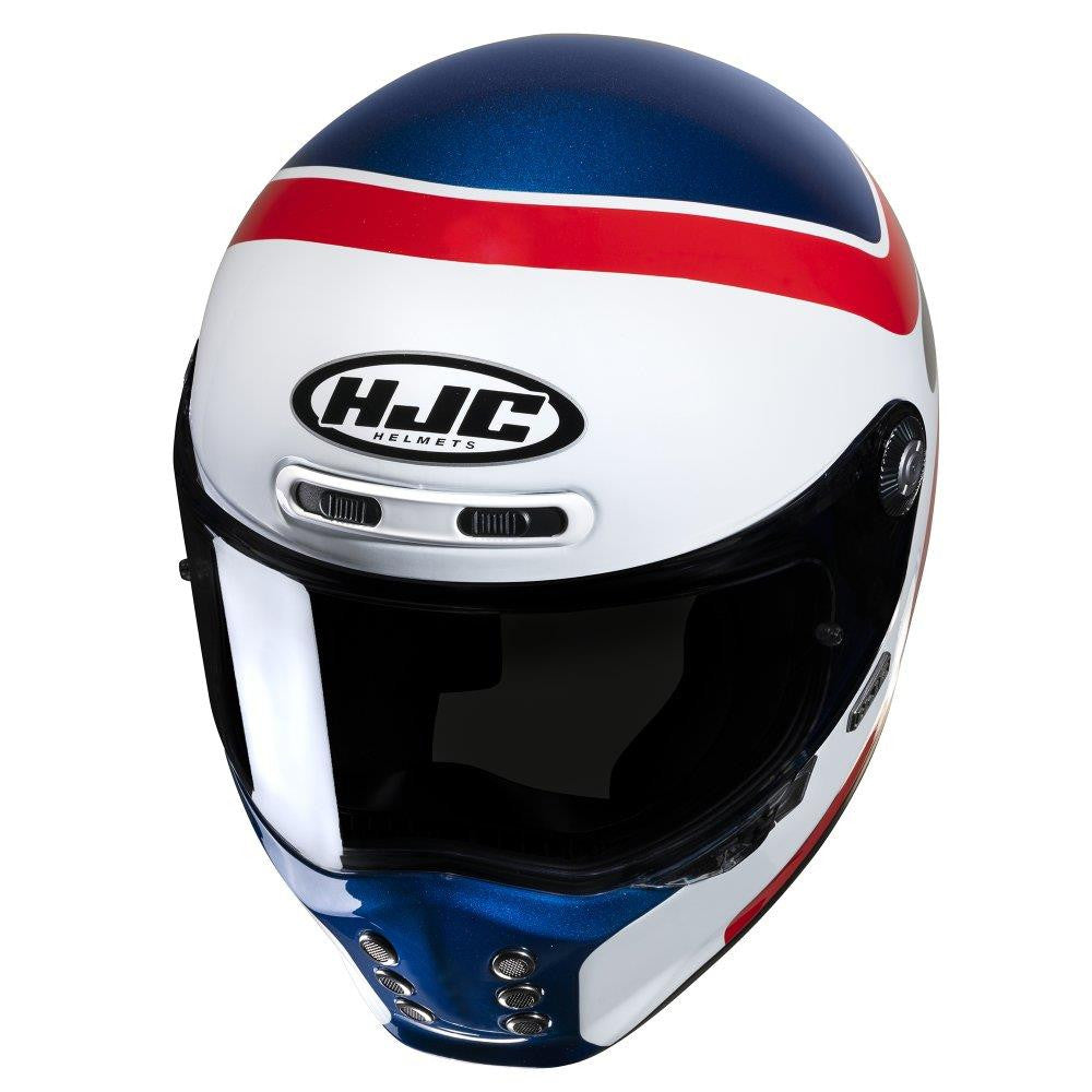 HJC V10 Grape Motorcycle Motorbike Fiber Glass Shell Helmet - New Stock