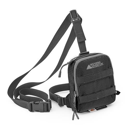 Kappa Inspiring Adventure Racer Range Leg Bag 1 Liter capacity Black