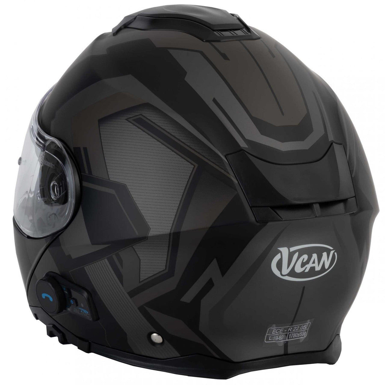 Vcan V272 Flip Up Motorcycle Blinc A4 Bluetooth Helmet