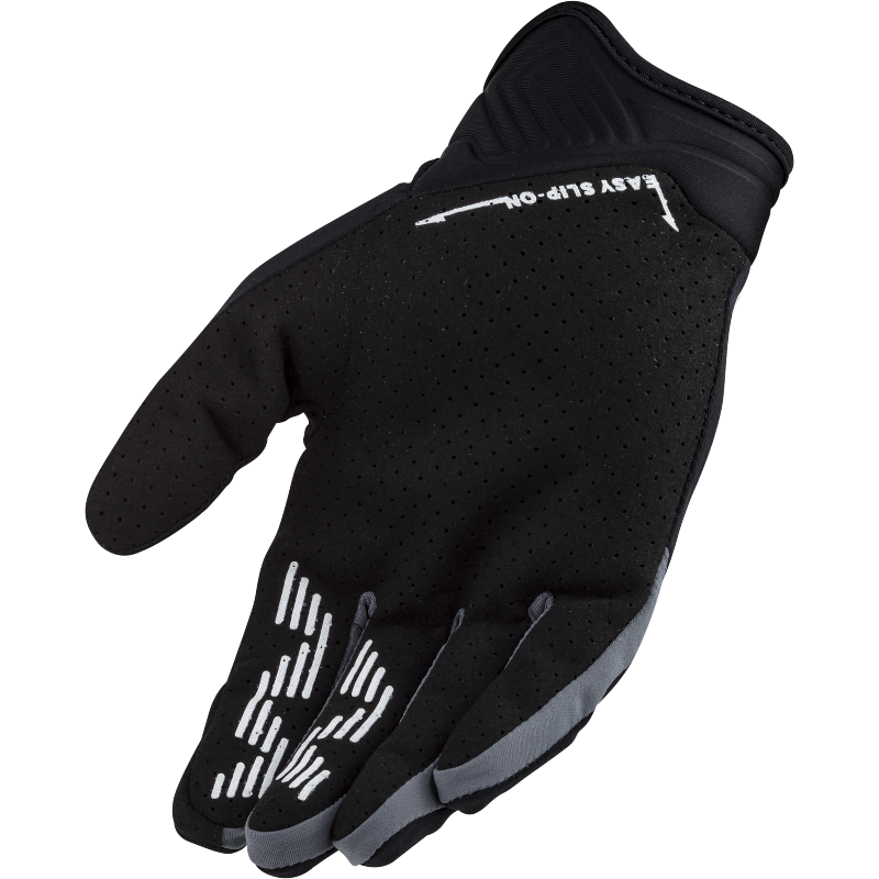 LS2 Bend Lightweight Motorcycle Riders Textile Glove Black Grey