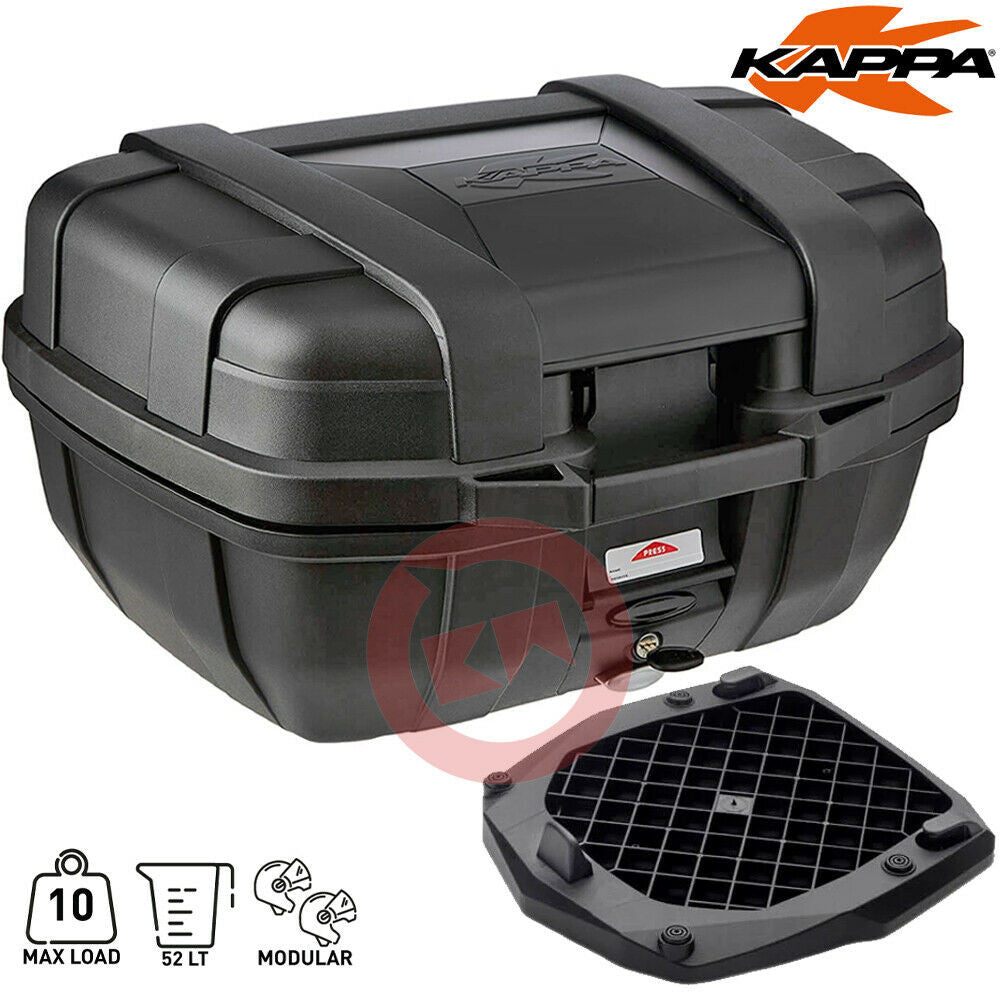 Kappa KGR52N Garda 52 Liter Monokey Top Case Motorbike Luggage