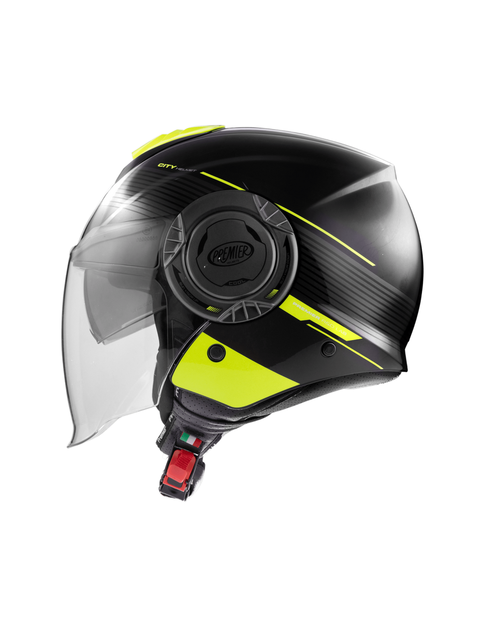 PREMIER COOL CH OPEN FACE MOTORBIKE SCOOTER HELMET WITH VISOR