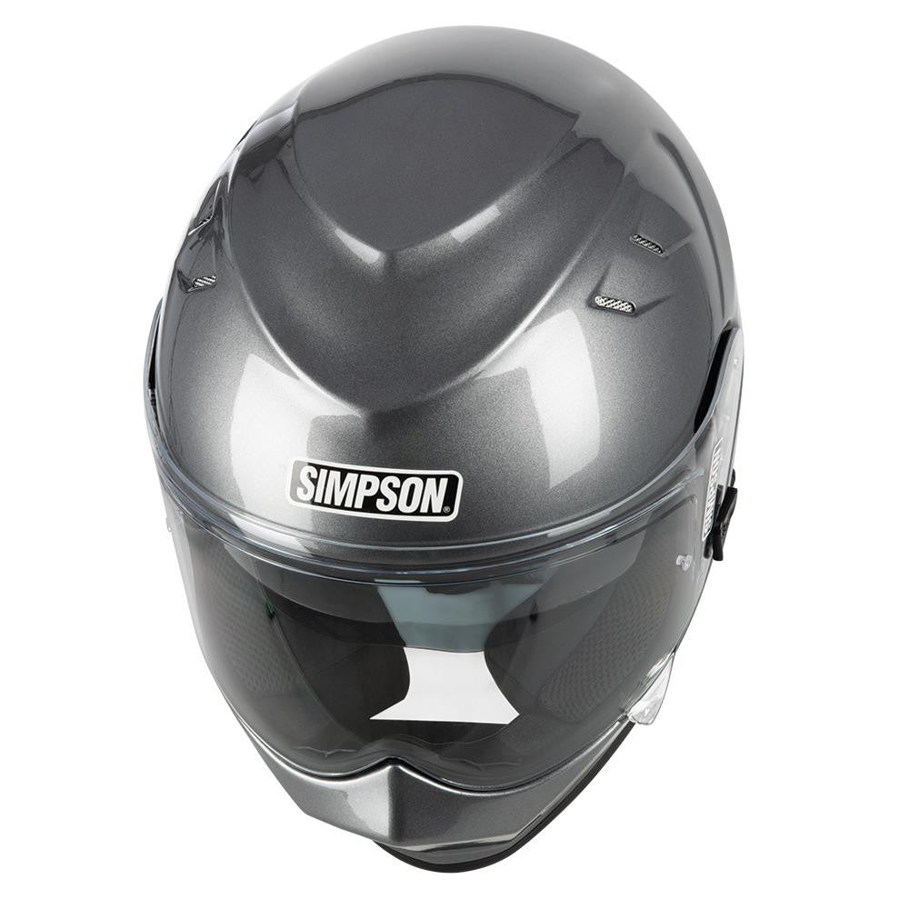 Simpson Venom Solid Full Face Road Crash Motorbike Helmet