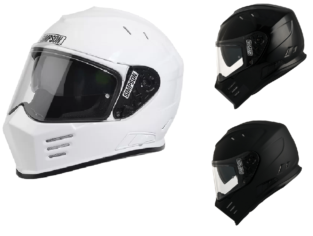 Simpson Venom Motorcycle Full Face Motorbike Helmet