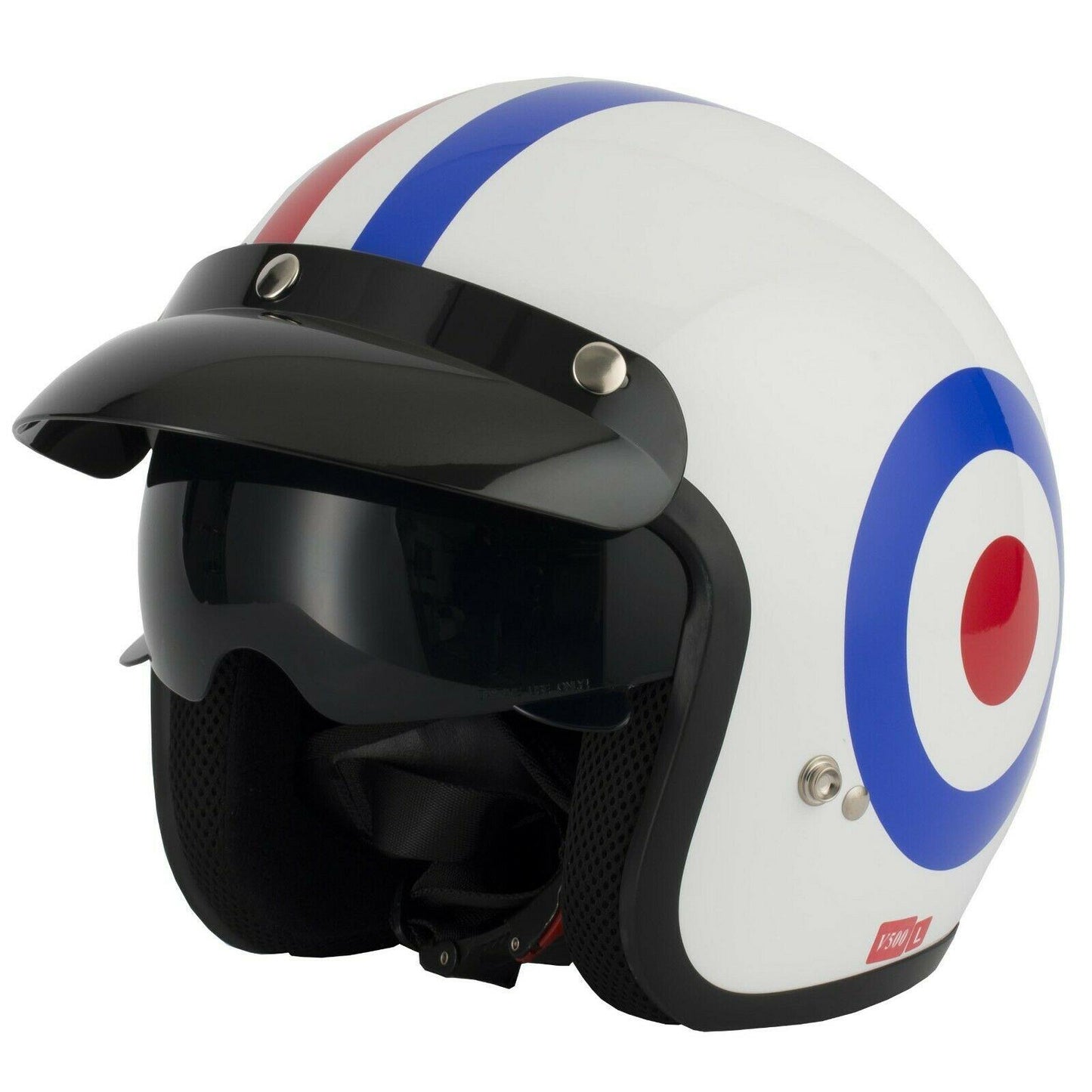 Vcan V537 Retro Open Face Scooter Motorcycle Helmet