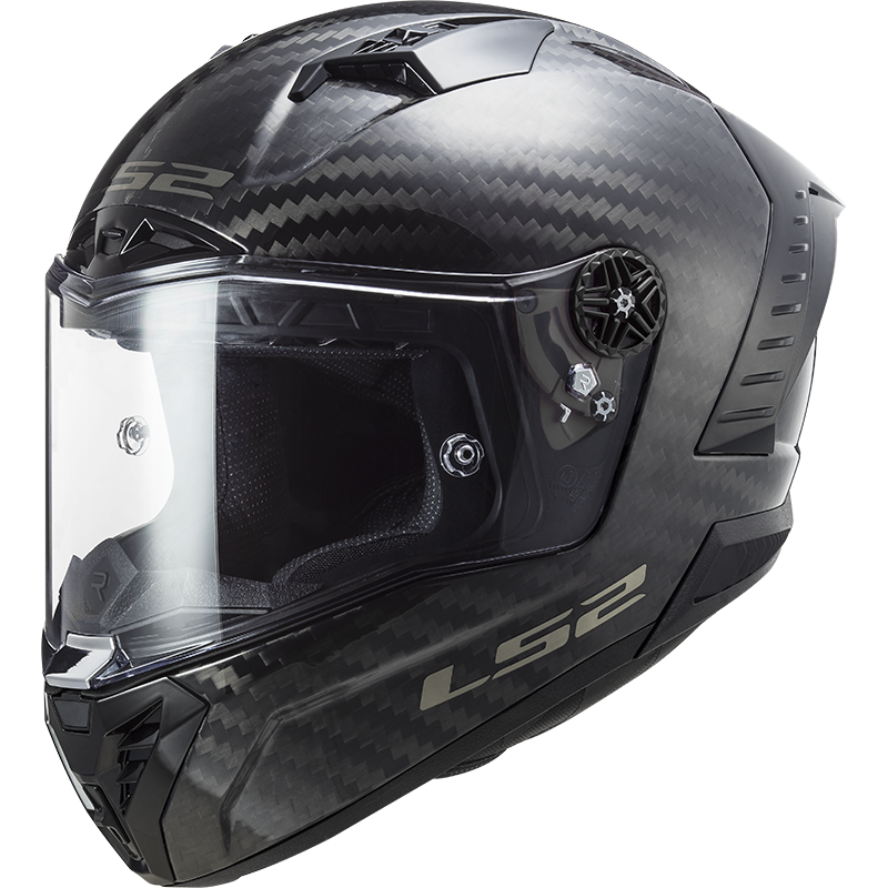 LS2 FF805 Thunder Gloss Carbon Full Face Motorcycle Helmet Ece 22.06