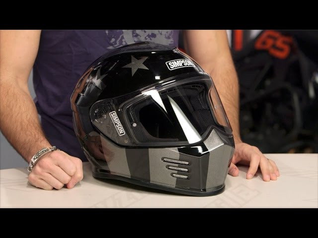 Simpson Venom Sting Rae Full Face Motorbike Helmet