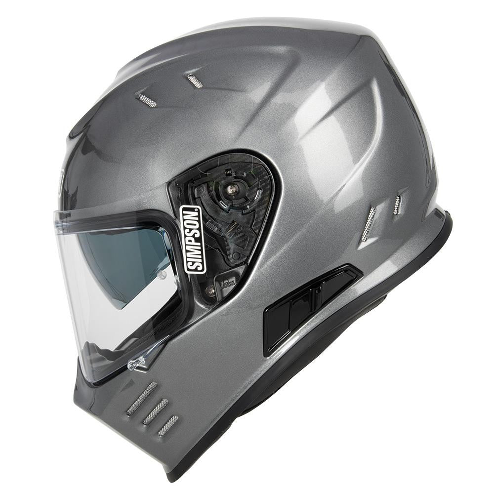 Simpson Venom Solid Full Face Road Crash Motorbike Helmet