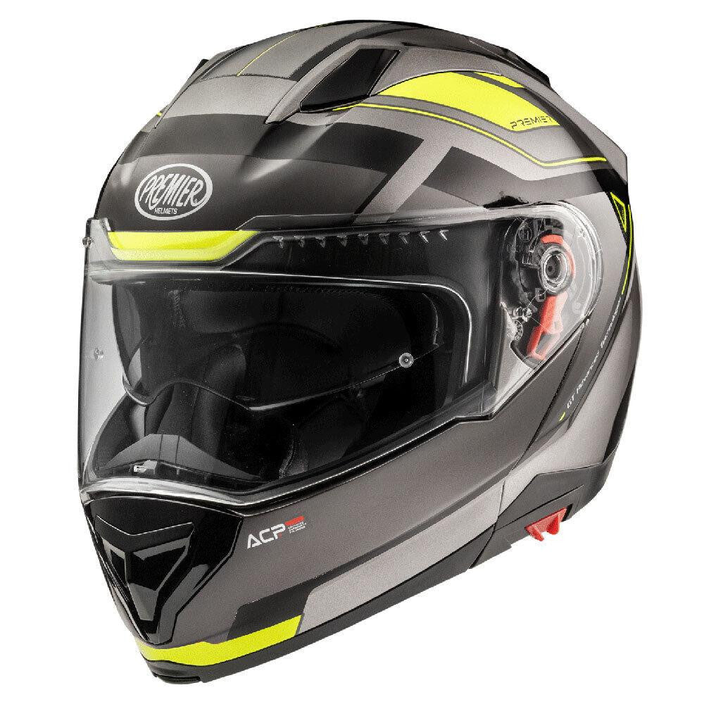 Premier Delta Evo As 17 Flip Up Front Motorcycle Helmet