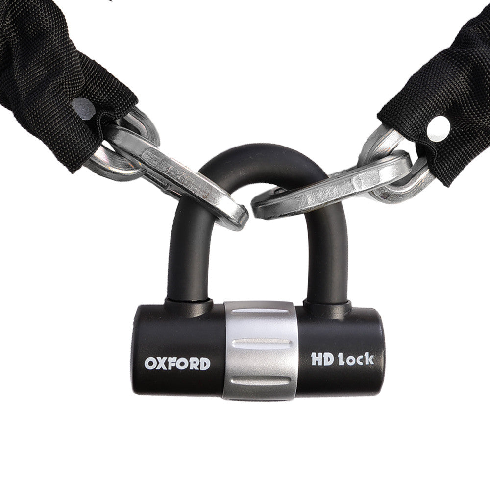 Oxford HD Chain Lock 1.5m – Heavy Duty Motorcycle Security Lock for Bikes & Scooters