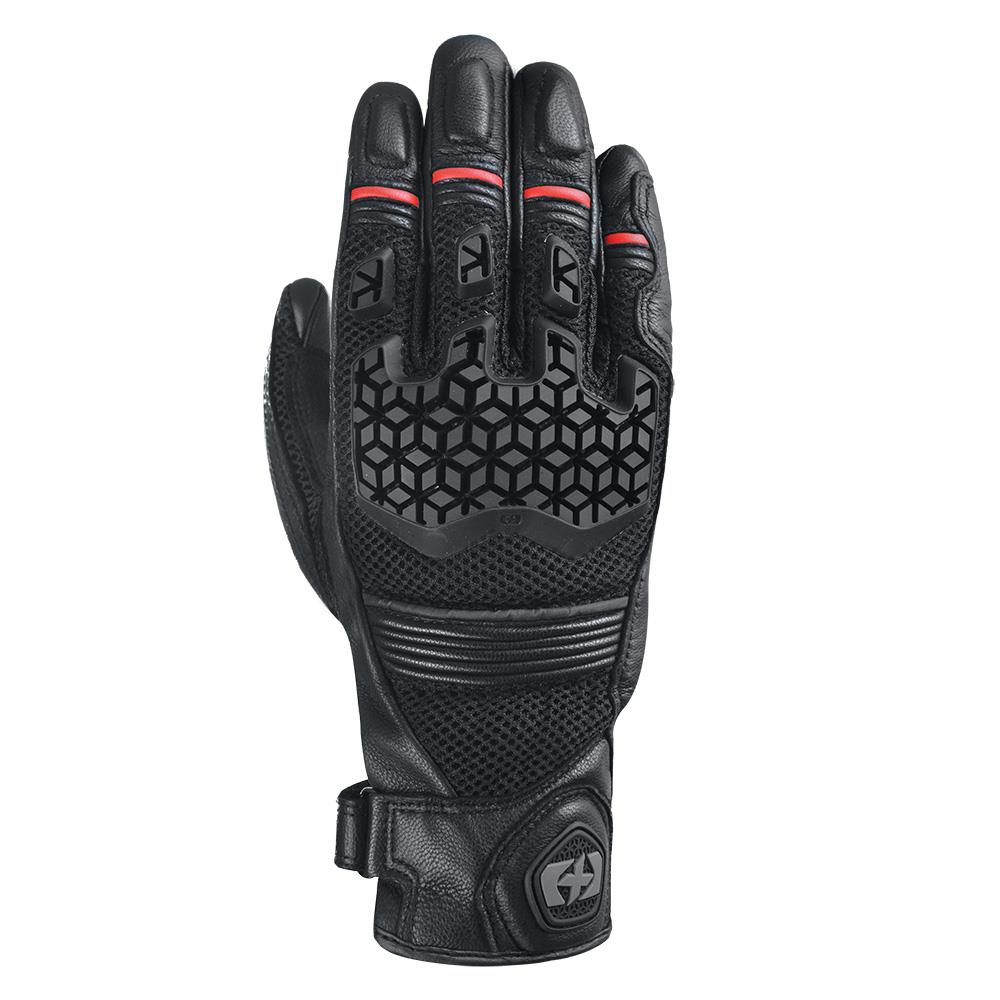 Oxford Holbeach Leather Motorcycle Summer Gloves | Lightweight, Comfortable & Breathable for Hot Weather Rides