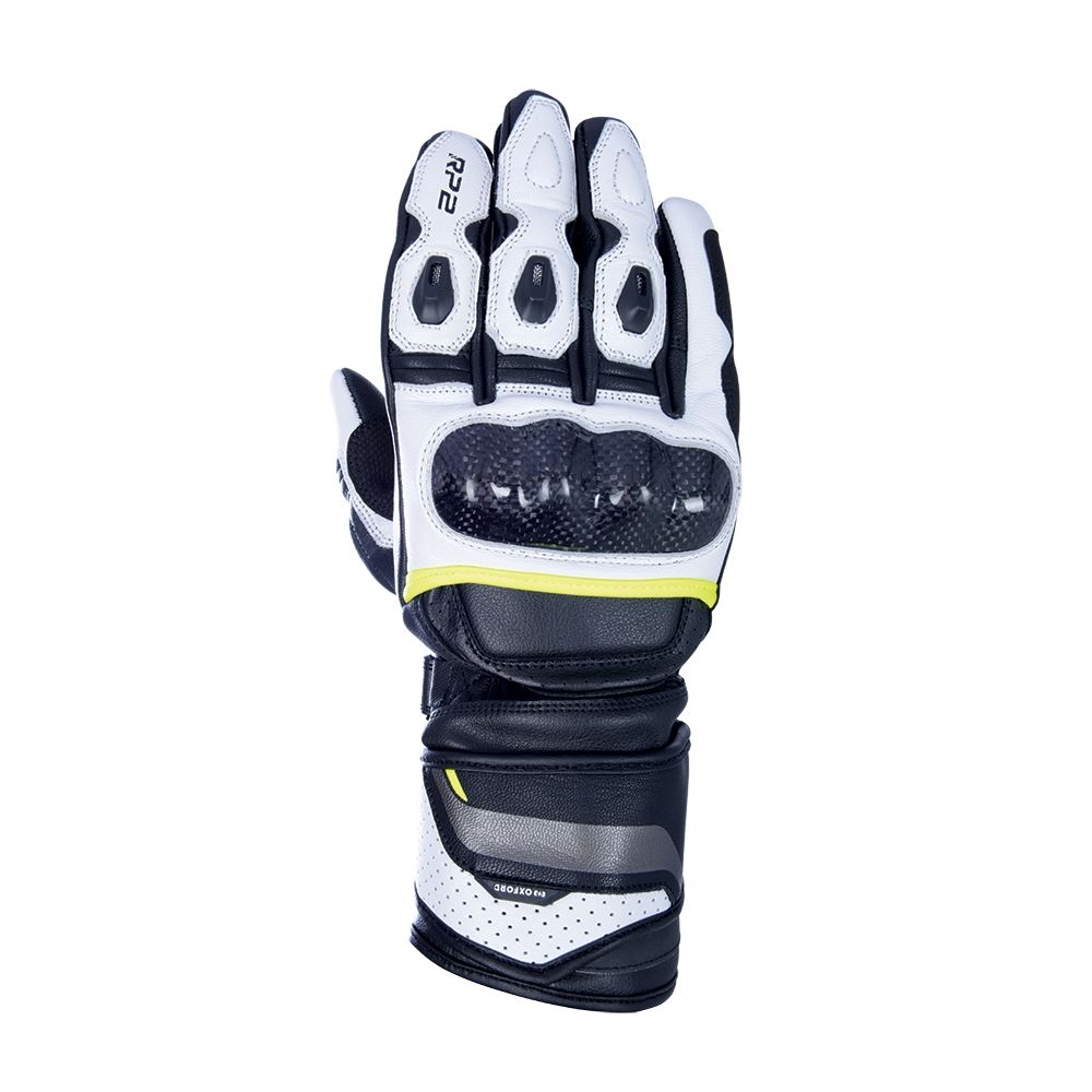 Oxford RP-2 2.0 Leather Motorcycle Sports Gloves | Superior Comfort, Grip & Protection for High-Performance Riding