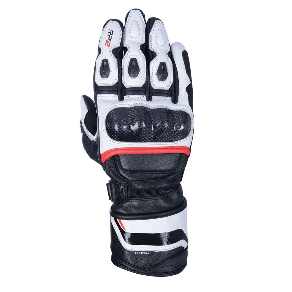 Oxford RP-2 2.0 Leather Motorcycle Sports Gloves | Superior Comfort, Grip & Protection for High-Performance Riding