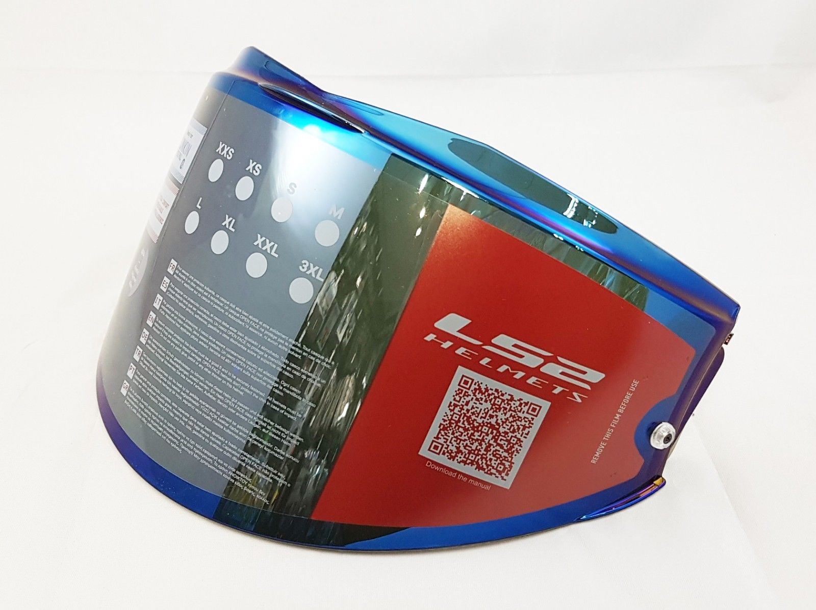 LS2 FF399 Visor Valiant For Racing Crash Helmets