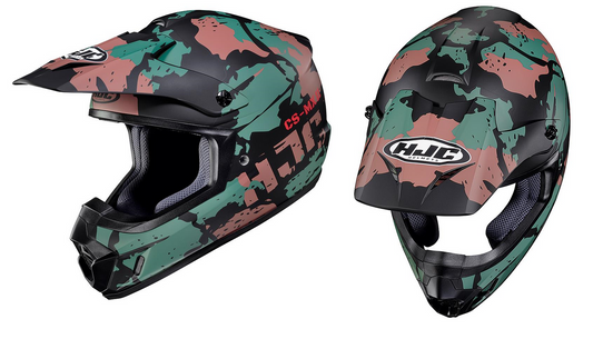 HJC CS-MX II Ferian Camo Motocross Motorbike Helmet