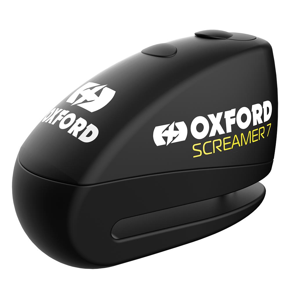 Oxford Screamer XA7 Alarm Disc Lock | High-Security Motorcycle Theft Protection