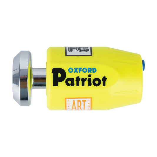 Oxford Patriot Compact Design Motorcycle Motorbike Disc Lock