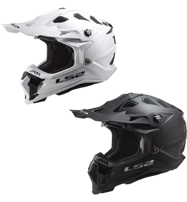 LS2 MX700 Subverter Solid White Off Road Helmet