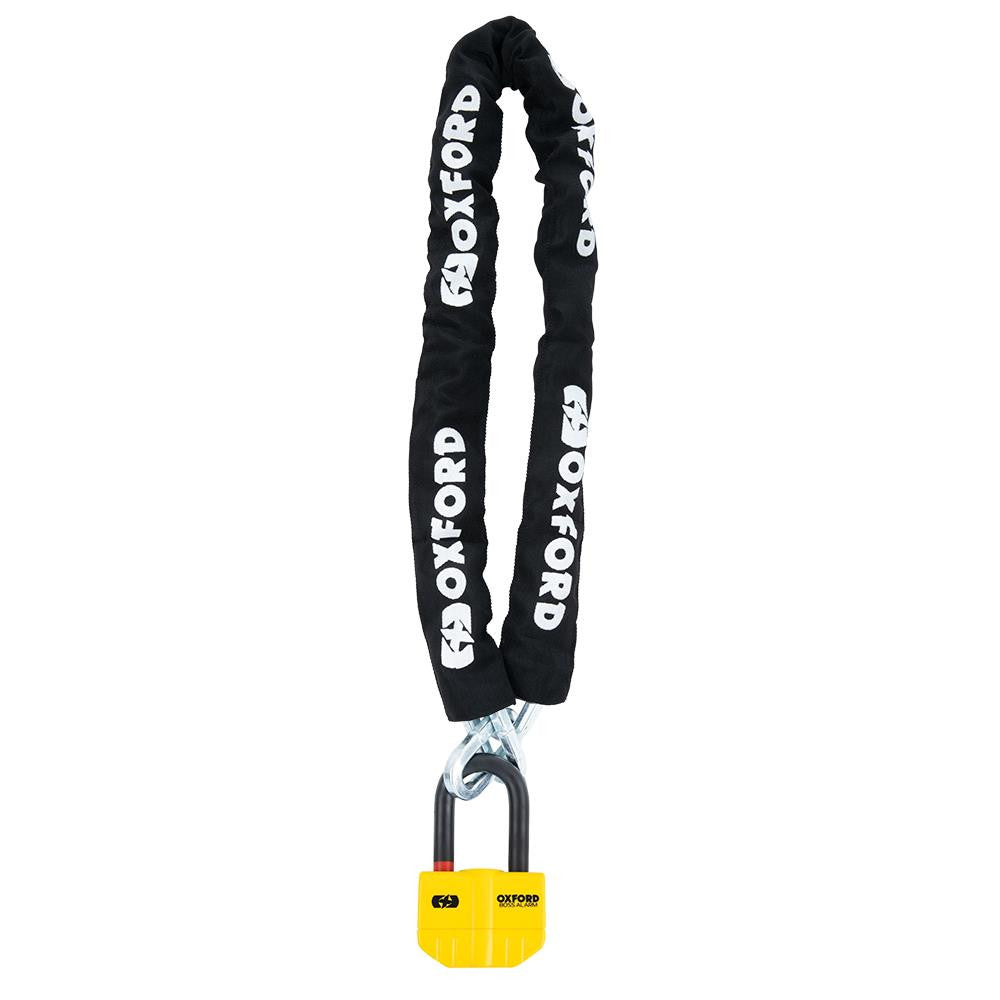 Oxford Boss Alarm 14mm Chain Lock 1.2m