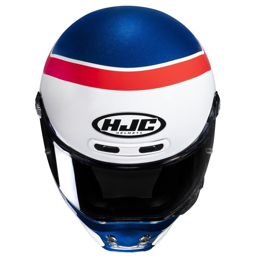 HJC V10 Grape Motorcycle Motorbike Fiber Glass Shell Helmet - New Stock