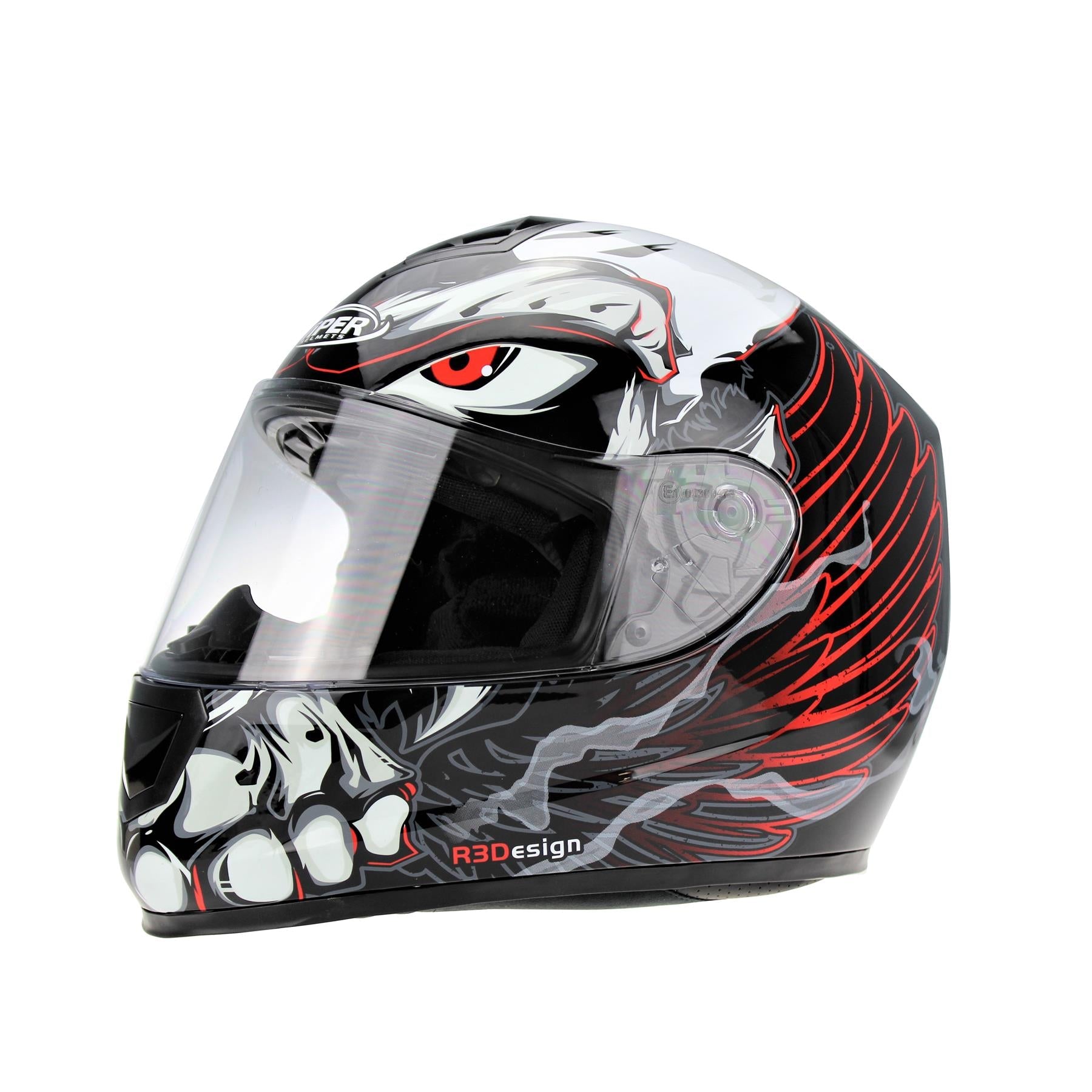 Viper RS252 Full Face Road Legal Motorcycle Motorbike Stare Helmet