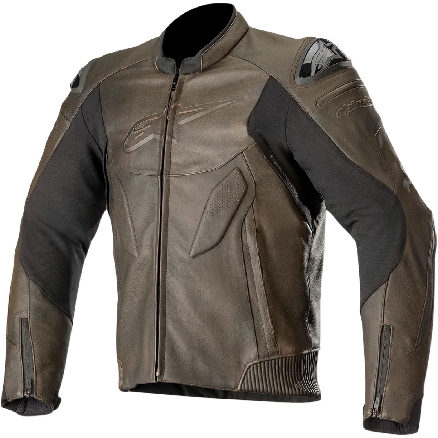 Alpinestars Caliber Leather Sports Jacket Black