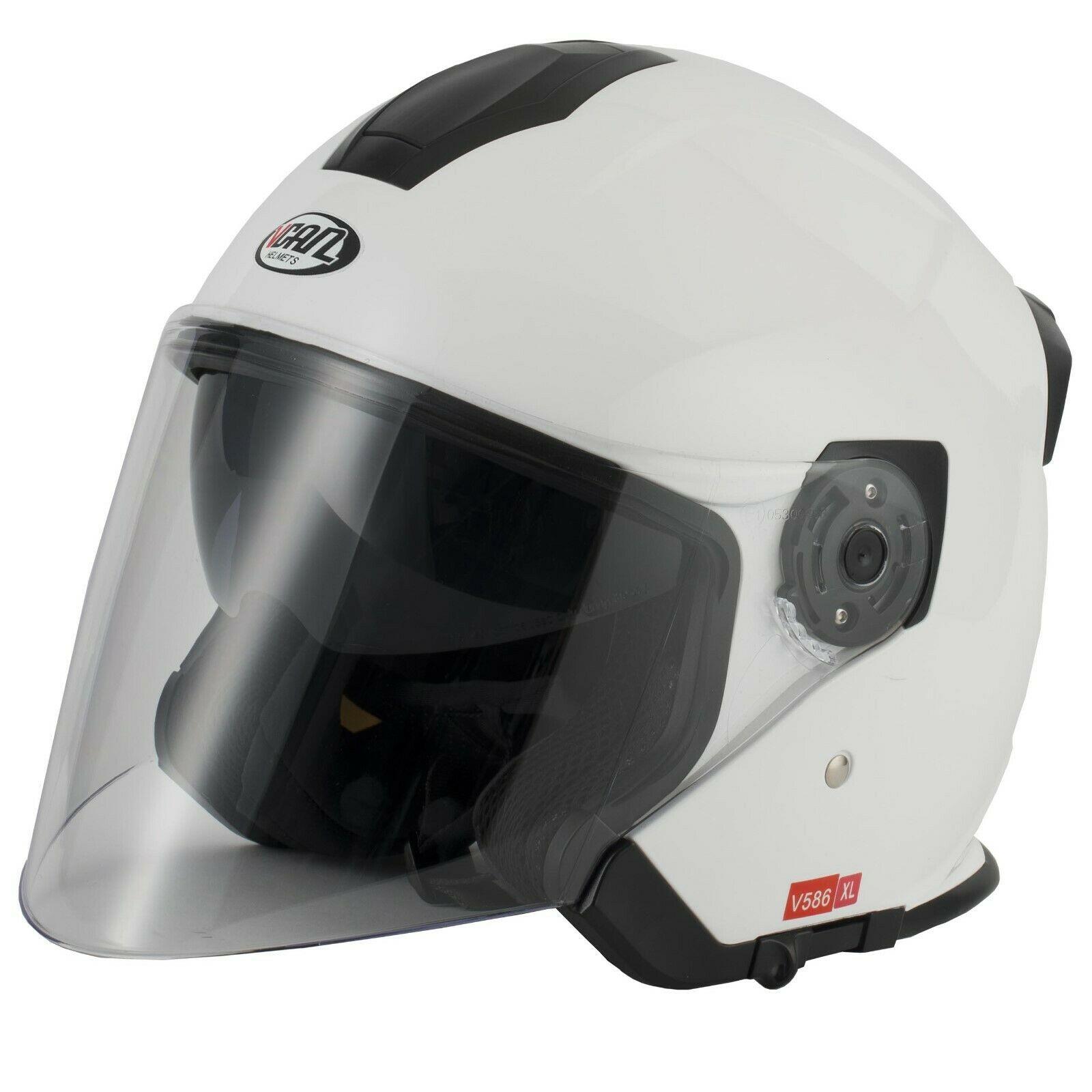 Vcan V586 Jet Open Face Scooter Motorcycle Helmet