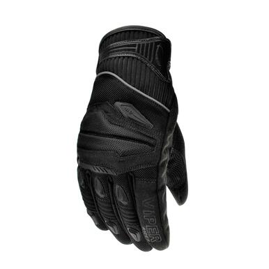 Viper Street 4 CE Approved Textile Motorcycle Gloves Black