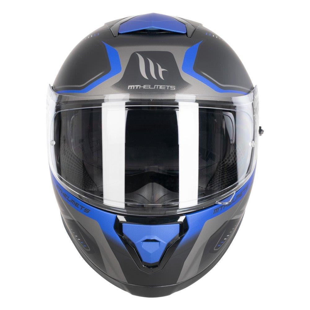 MT Thunder 3 Turbine Full Face Motorcycle Motorbike Matt Graphic Crash Helmet