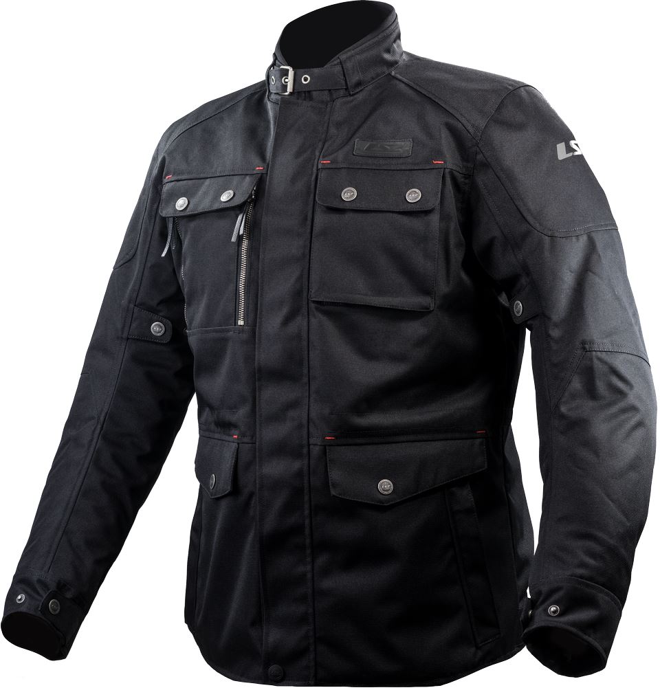 LS2 Bond Man Waterproof Vintage Textile Jacket