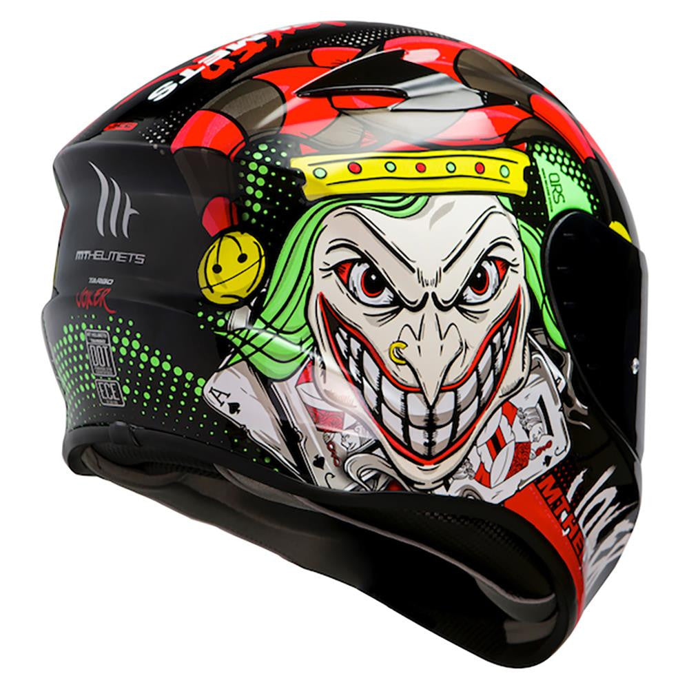 MT Targo Joker Full Face Motorcycle Motorbike Helmet