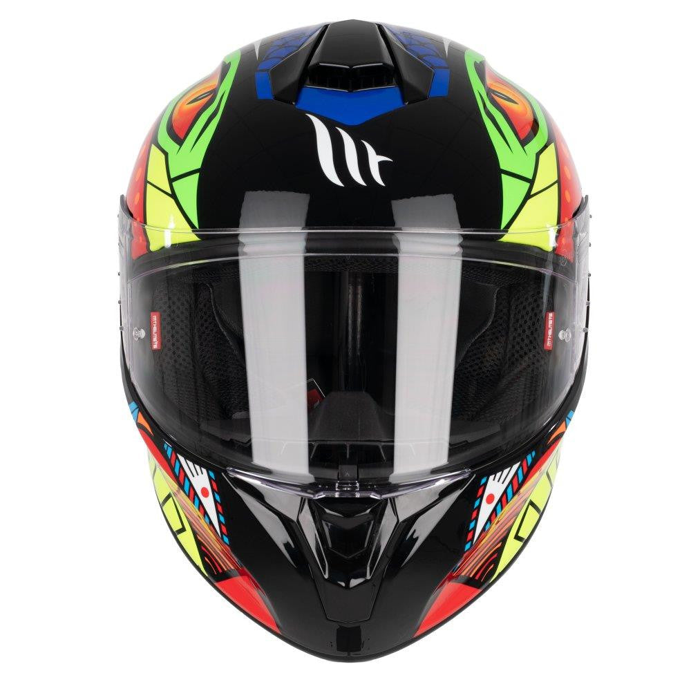 MT Targo Viper 2.0 A1 Full Face Motorbike Gloss Helmet