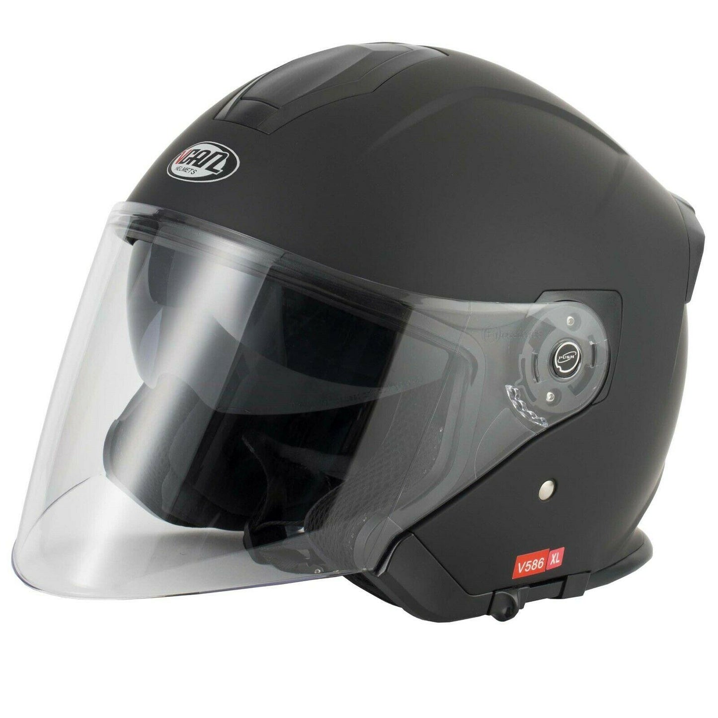 Vcan V586 Jet Open Face Scooter Motorcycle Helmet