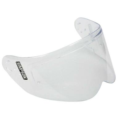 Simpson Venom Visor clear, Rainbow, Mirror, Tinted, Dark Smoke