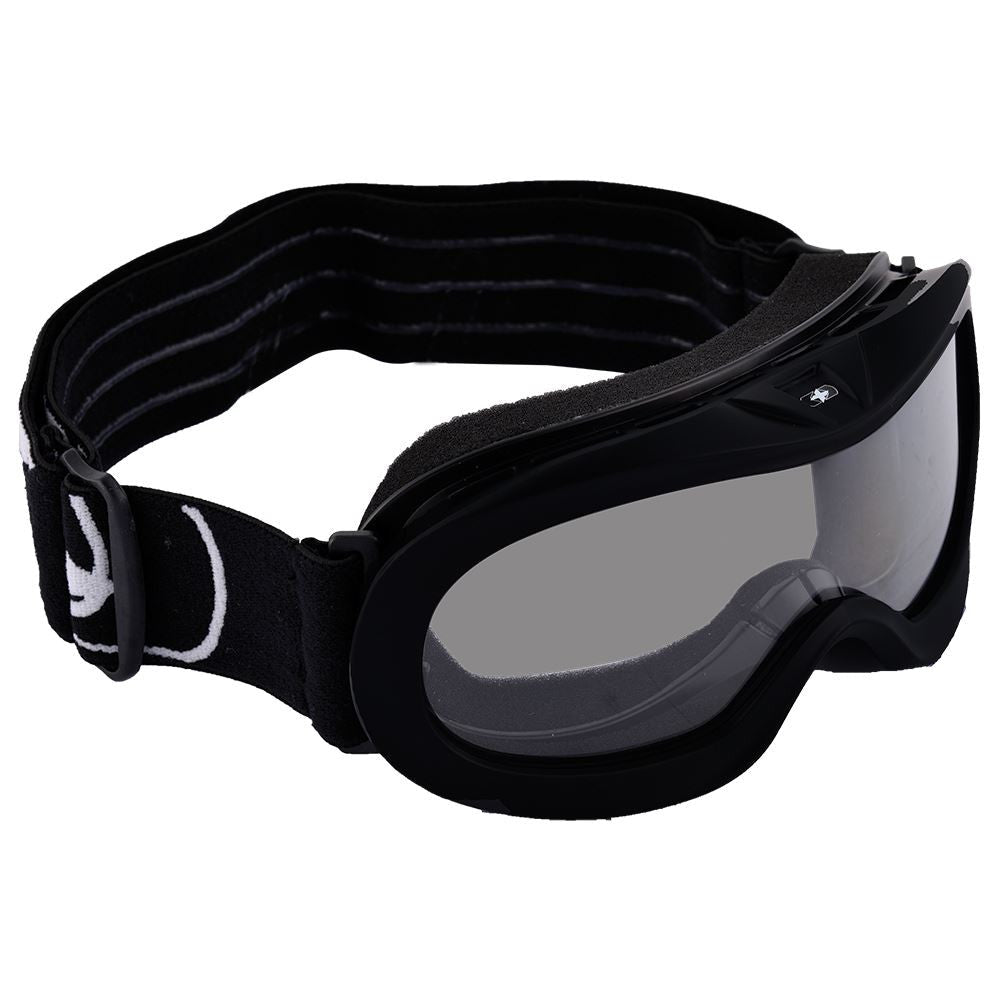 Oxford Motorcycle Motorbike Fury Junior Off-Road MX Goggle- Glossy Black