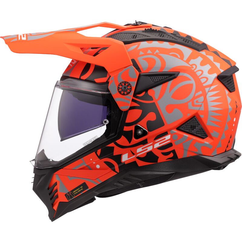 LS2 MX702 Pioneer II Off Road Adventure Helmet