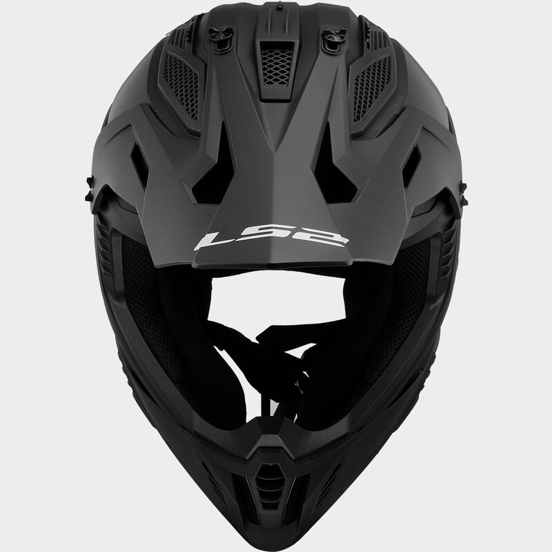 LS2 MX708 Fast II Solid Matt Black Helmet