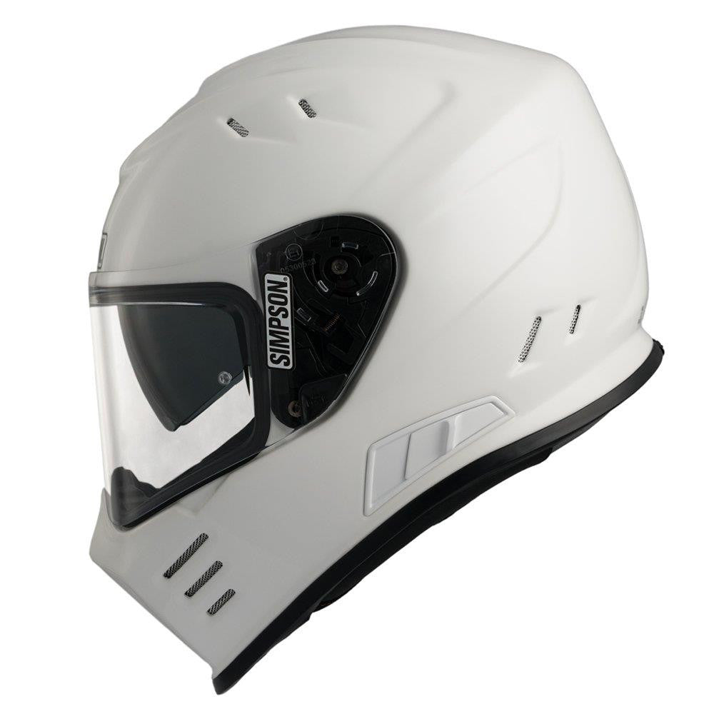 Simpson Venom Solid Motorcycle Motorbike Full Face Helmet (ECE-22.06)