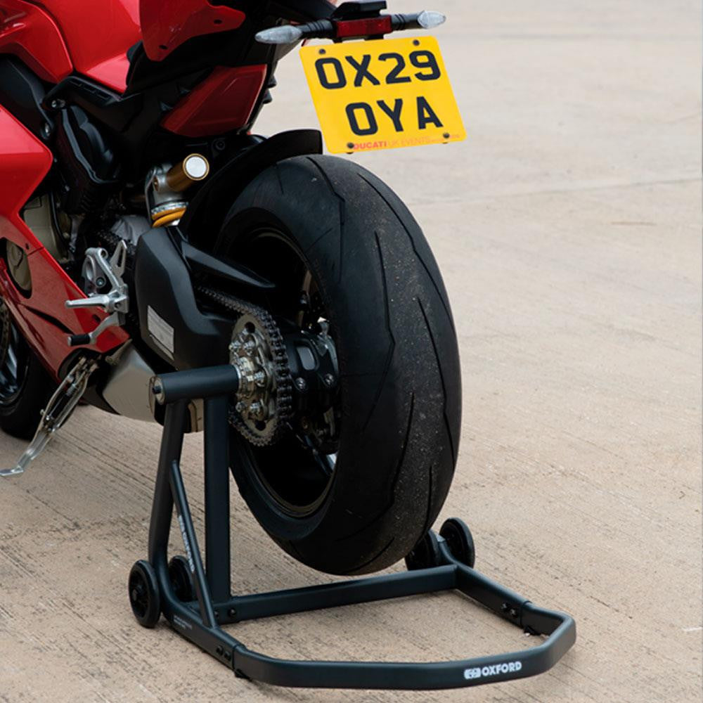 Oxford ZERO-G Motorcycle Motorbike Single Sided Paddock Stand