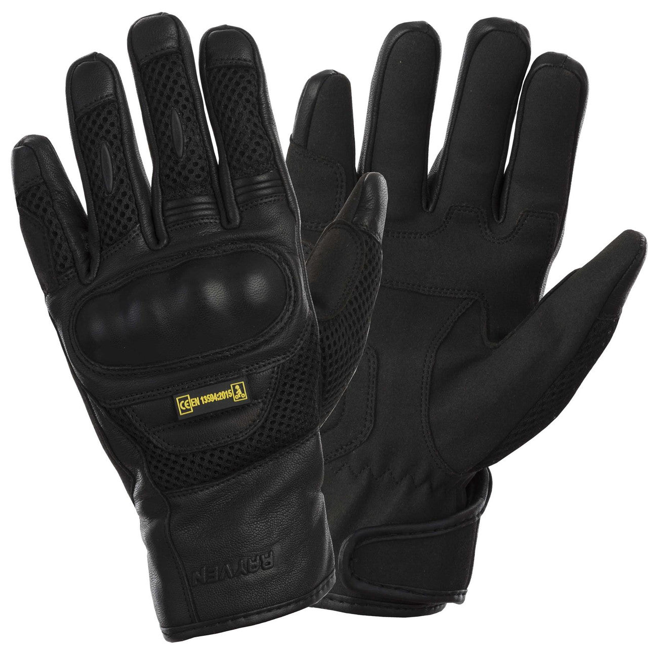 Rayven Block Island C.E Approved Motorcycle Gloves