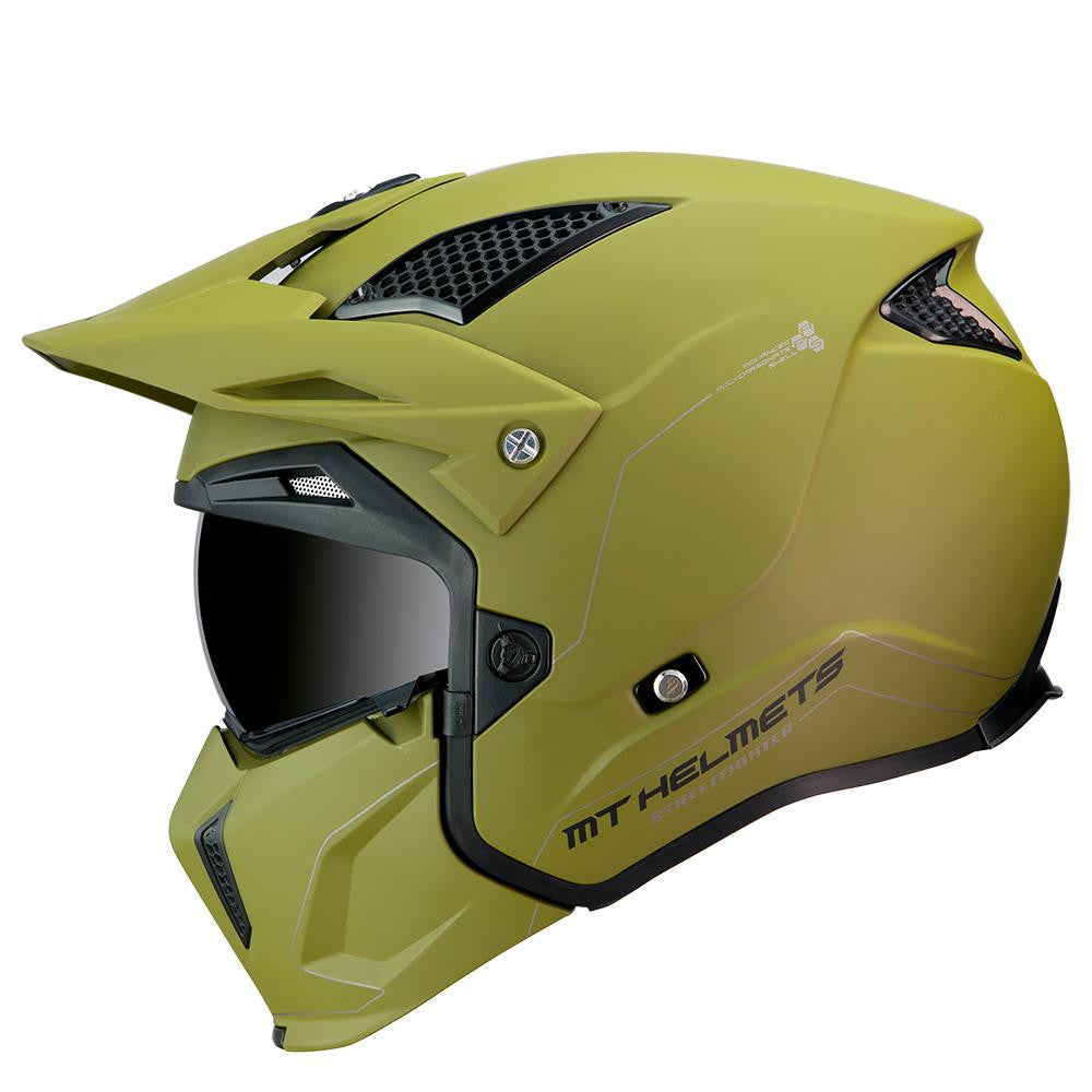 MT Streetfighter Full Face Adventure MotorbikeHelmet