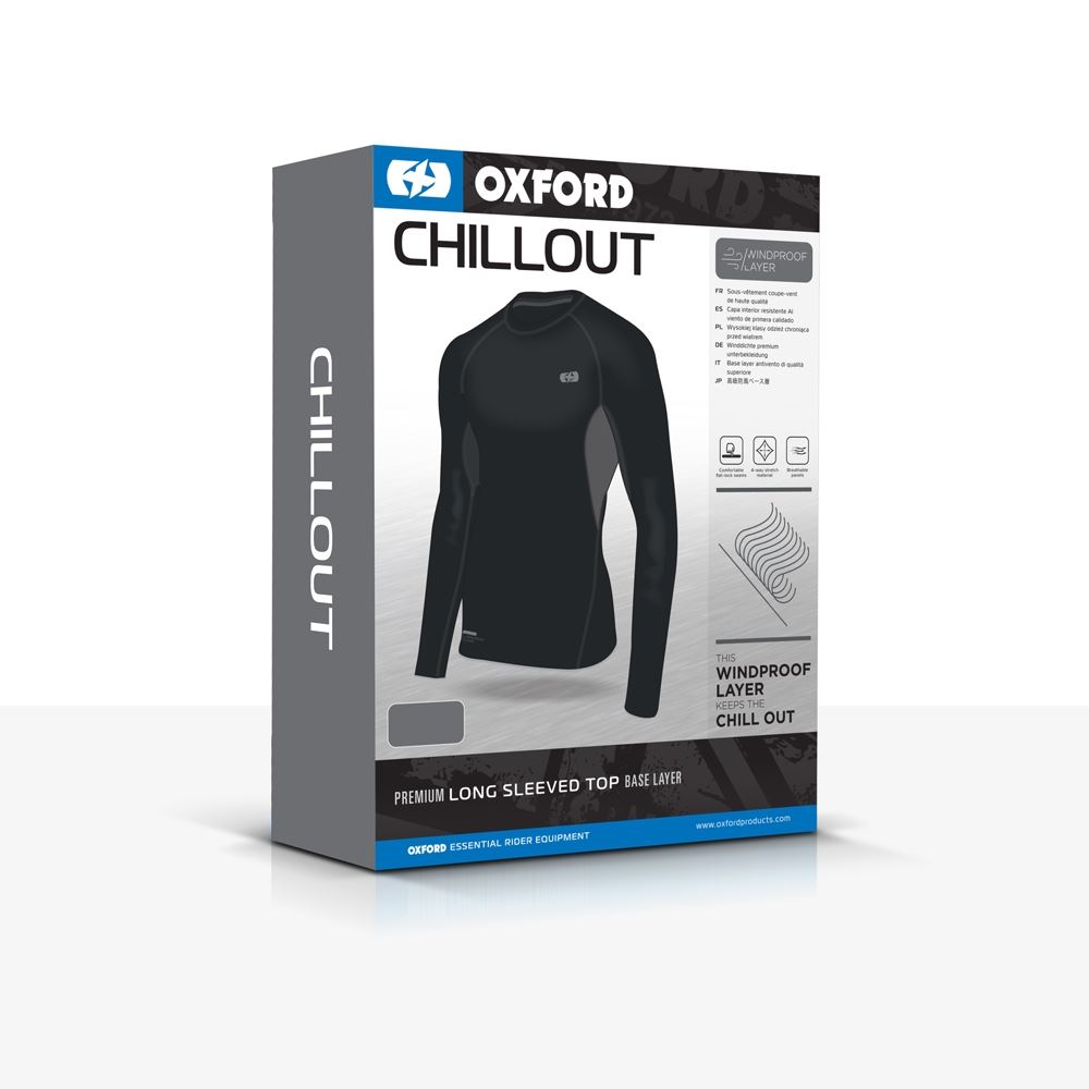 Oxford Chillout Top Comfortable Motorcycle Base Layers