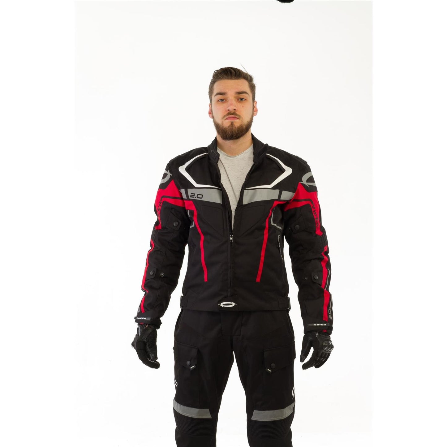 VIPER AXIS 2.0 CE WATERPROOF MOTORCYCLE MOTORBIKE JACKET