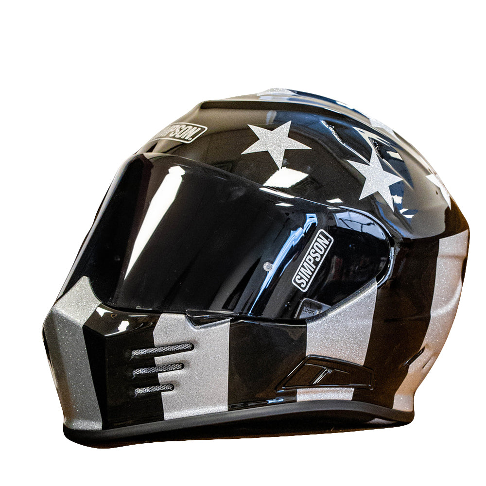 Simpson Venom Sting Rae Full Face Motorbike Helmet