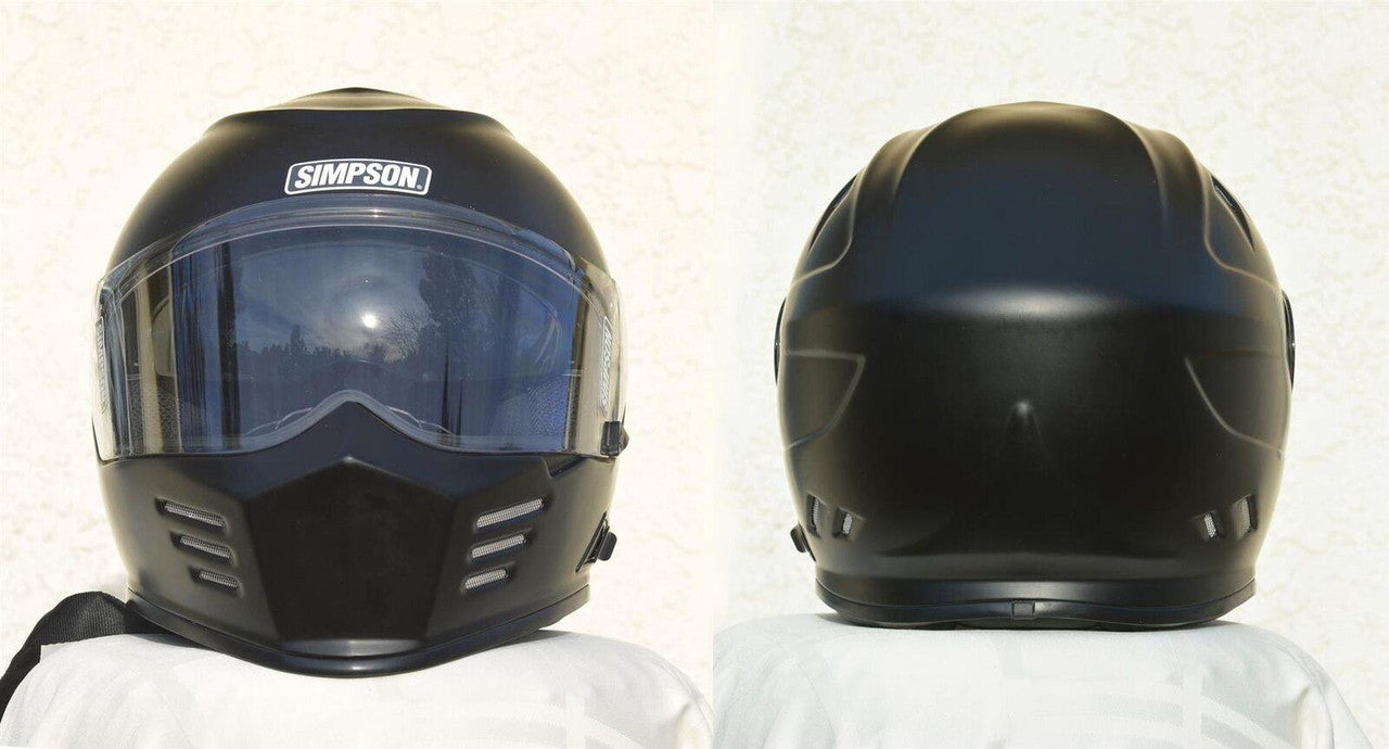 Simpson Venom Carbon Full Face Motorcycle Road Crash Motorbike Helmet